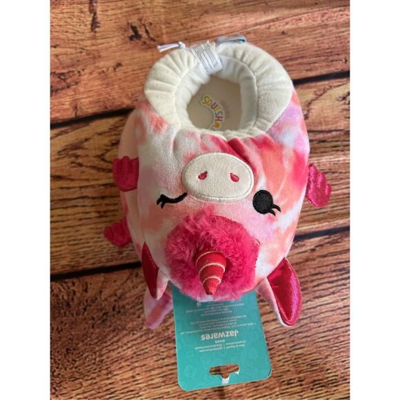 Squishmallow Slippers For Winter Collection- By Jazwares Sz 11-12‎ Girls Unicorn - Picture 5 of 6